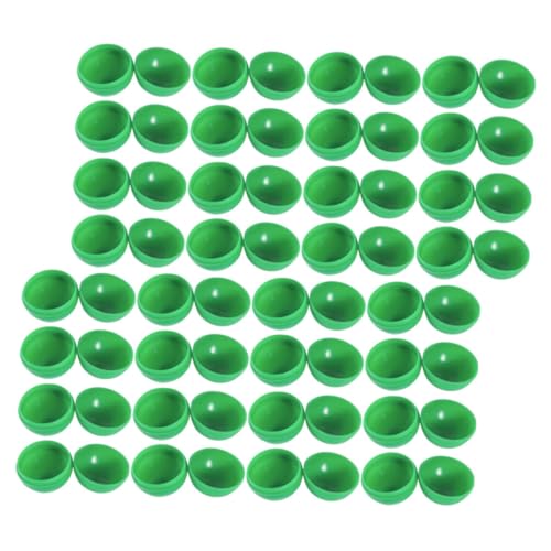 TOYZFRIENDY 100 Stück Losbälle zum Befüllen Öffnbare Lotteriekugeln in Grün Partyspiel Zubehör für Veranstaltungen Praktische und Farbige Raffle Balls für Unterhaltung und Preise von TOYZFRIENDY