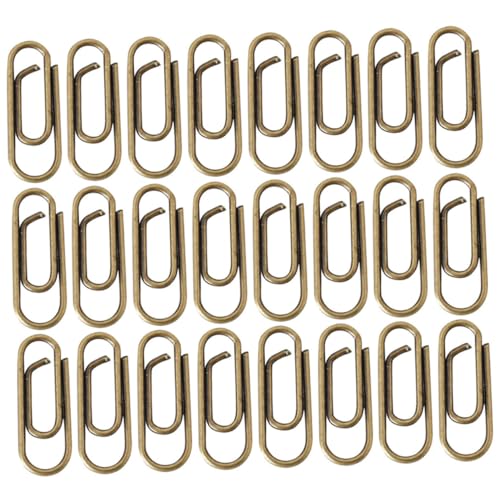 TOYZFRIENDY 100 Stück Metall Büroklammern Mini Paper Clips aus Robustem Material für Dokumente und Akten Rostfrei Starke Klammerkraft für Büro Schule und Haushalt TOYZFRIENDY 100 Stück Metall Büroklammern Mini Paper Clips aus Robustem Material für Dokumente und Akten Rostfrei Starke Klammerkraft für Büro Schule und Haushalt von TOYZFRIENDY
