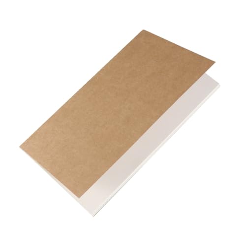 TOYZFRIENDY 12 Stück Teiliges Kraftpapier Notizbuch Blanko Retro Reisejournal für Schreiben Zeichnen Kreatives Tagebuch Augenschonendes Papier Vielseitig für Arbeit und Alltag Geeignet von TOYZFRIENDY