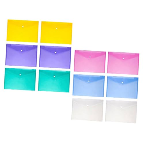 TOYZFRIENDY 12 Stück Teiliges Transparente PP Dokumententaschen mit Druckknopfverschluss Wasserabweisend und Reißfest Praktische Dokumentenorganizer für Büro und Schule Blauer Dokumentenhalter TOYZFRIENDY 12 Stück Teiliges Transparente PP Dokumententaschen mit Druckknopfverschluss Wasserabweisend und Reißfest Praktische Dokumentenorganizer für Büro und Schule Blauer Dokumentenhalter von TOYZFRIENDY