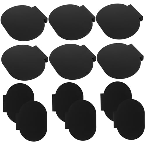 TOYZFRIENDY 12 Stück Teiliges Wiederverwendbare Korb etiketten Clips Abwischbar Kreidetafel Preisschildhalter für Aufbewahrungsboxen und Organisationswürfel Einfach Fixierbar Vielseitig für von TOYZFRIENDY