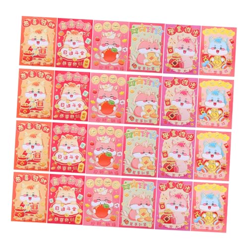 TOYZFRIENDY 120 Stück Pferd Design Rote Umschläge Jahr Des Pferdes Traditionelle Chinesische Neujahrs Geldtaschen für Frühlingsfest Partygeschenke Papierqualität Festlich und Langlebig TOYZFRIENDY 120 Stück Pferd Design Rote Umschläge Jahr Des Pferdes Traditionelle Chinesische Neujahrs Geldtaschen für Frühlingsfest Partygeschenke Papierqualität Festlich und Langlebig von TOYZFRIENDY