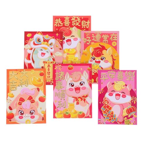 TOYZFRIENDY 120 Stück Rote Umschläge Pferd Design Chinesisches Neujahrsfest Glücksgeldumschläge Traditionelle Rote Geldtaschen für Hochzeit und Frühlingsfest TOYZFRIENDY 120 Stück Rote Umschläge Pferd Design Chinesisches Neujahrsfest Glücksgeldumschläge Traditionelle Rote Geldtaschen für Hochzeit und Frühlingsfest von TOYZFRIENDY