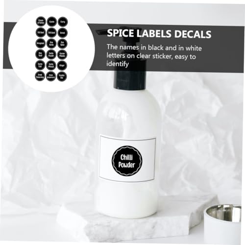 TOYZFRIENDY 144 Stück Teiliges Gewürzetiketten aus Wasserfesten Ölbeständigen Klebeetiketten mit Klar Lesbaren Schwarzen Spice Name Stickers Praktische Zutatenbeschriftung für Gewürzgläser zu TOYZFRIENDY 144 Stück Teiliges Gewürzetiketten aus Wasserfesten Ölbeständigen Klebeetiketten mit Klar Lesbaren Schwarzen Spice Name Stickers Praktische Zutatenbeschriftung für Gewürzgläser zu von TOYZFRIENDY
