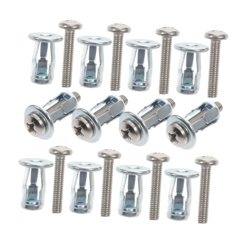 TOYZFRIENDY 15 Stück Teiliges Set Hohlraumanker Metall Expansionsbolzen Kurz für Gipskartonwand Sicherer Halt Hohe Stabilität und Fester Sitz für Trockenbau und Hohlwände von TOYZFRIENDY