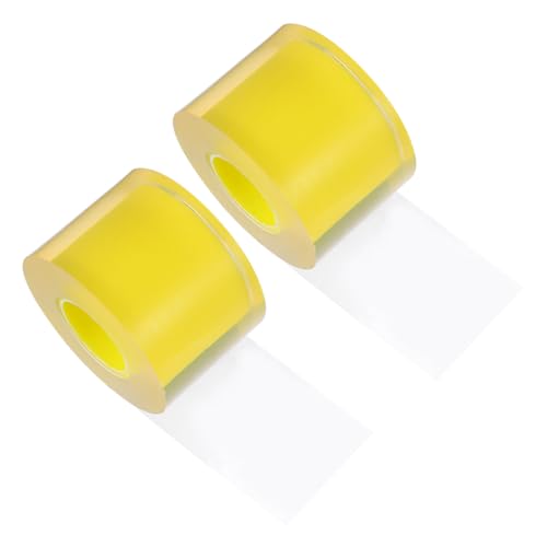TOYZFRIENDY 2 Rollen Transparentes Antistatisches Schutzfilm Klebeband Selbstklebende Ultraflache Pvc folie für Uhren und Schmuck Kratzfest Dehnbar Staubabweisend Breit von TOYZFRIENDY