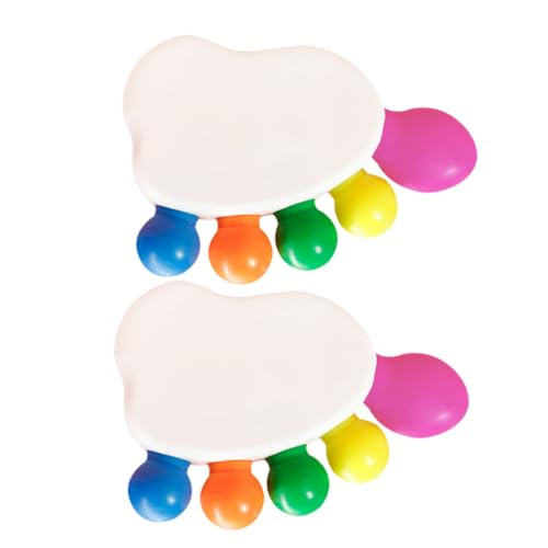 TOYZFRIENDY 2 Sätze Farbenfrohe Fuß und Zehenform Textmarker Stifte Kreative Leuchtstarke Marker für Schüler Ergonomisch Geformt Vielseitig Einsetzbar für Schule und Büro TOYZFRIENDY 2 Sätze Farbenfrohe Fuß und Zehenform Textmarker Stifte Kreative Leuchtstarke Marker für Schüler Ergonomisch Geformt Vielseitig Einsetzbar für Schule und Büro von TOYZFRIENDY