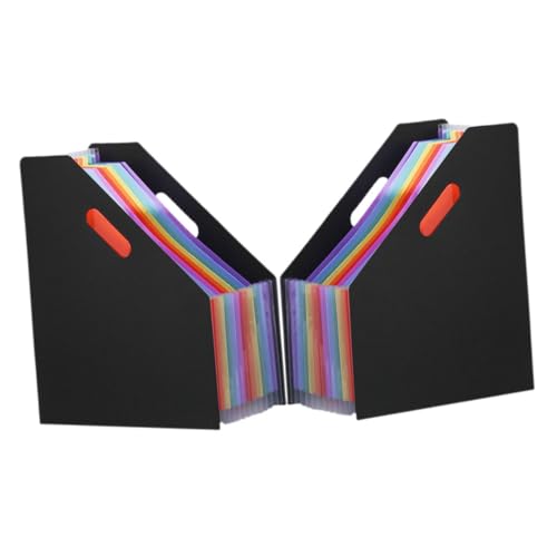 TOYZFRIENDY 2 Stück Fächer Ordner Großer Kapazität Stehender Kunststoff Aktenordner Farbige Erweiterbare Sammelmappe Langlebiger Ordnungshelfer für Belege und Dokumente TOYZFRIENDY 2 Stück Fächer Ordner Großer Kapazität Stehender Kunststoff Aktenordner Farbige Erweiterbare Sammelmappe Langlebiger Ordnungshelfer für Belege und Dokumente von TOYZFRIENDY