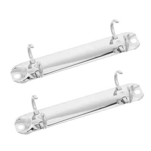 TOYZFRIENDY 2 Stück Metallring-clip Stabile Binder Klammern für Lose Zuverlässiger Metallbindemechanismus für Büro Schule und DIY Ringbuch Silber Innendurchmesser TOYZFRIENDY 2 Stück Metallring-clip Stabile Binder Klammern für Lose Zuverlässiger Metallbindemechanismus für Büro Schule und DIY Ringbuch Silber Innendurchmesser von TOYZFRIENDY