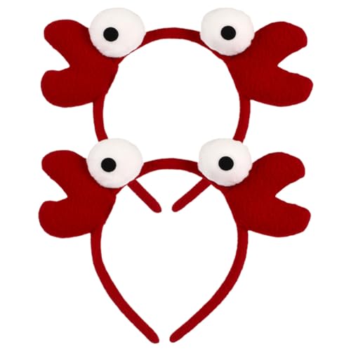 TOYZFRIENDY 2 Stück Niedliches Teiliges Krabben Stirnband aus Sicherem Material für Halloween Cosplay und Party Robustes Haarreif als TOYZFRIENDY 2 Stück Niedliches Teiliges Krabben Stirnband aus Sicherem Material für Halloween Cosplay und Party Robustes Haarreif als von TOYZFRIENDY