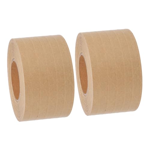 TOYZFRIENDY 2 Stück Teiliges Verstärktes Kraftpapier Packband Wasseraktiviertes Klebeband Braun Reißfest Stark Haftend für Versand Kartonversiegelung und Vielseitige Verpackungsanwendungen TOYZFRIENDY 2 Stück Teiliges Verstärktes Kraftpapier Packband Wasseraktiviertes Klebeband Braun Reißfest Stark Haftend für Versand Kartonversiegelung und Vielseitige Verpackungsanwendungen von TOYZFRIENDY