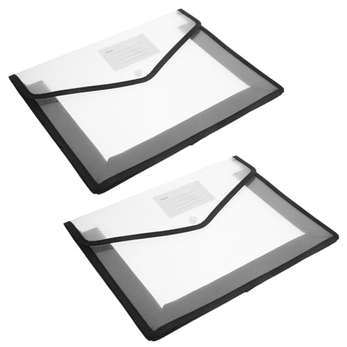 TOYZFRIENDY 2 Stück Wasserdichte Dokumententasche mit Druckknopf Leichter Robuster Umschlag für Büro Schule Reise Vielseitiger Organizer für Akten Belege und Unterlagen TOYZFRIENDY 2 Stück Wasserdichte Dokumententasche mit Druckknopf Leichter Robuster Umschlag für Büro Schule Reise Vielseitiger Organizer für Akten Belege und Unterlagen von TOYZFRIENDY