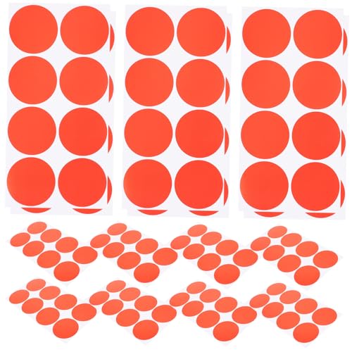 TOYZFRIENDY 20 Blatt Farbige Runde Klebepunkte Selbstklebende PVC Aufkleber Für Büro Schule Zuhause Geschenkverpackung Markierung Label von TOYZFRIENDY