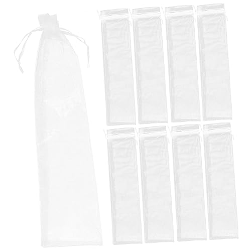 TOYZFRIENDY 20 Stück Organzasäckchen Multifunktionale Aufbewahrungstaschen aus Organza mit Kordelzug für Hochzeiten Partys und Weiß TOYZFRIENDY 20 Stück Organzasäckchen Multifunktionale Aufbewahrungstaschen aus Organza mit Kordelzug für Hochzeiten Partys und Weiß von TOYZFRIENDY