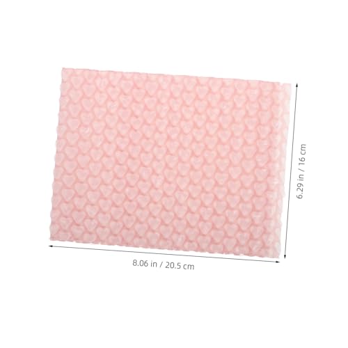 TOYZFRIENDY 20 Stück Teiliges Luftpolster Herzform Stoßfeste Versandtaschen für Kleine Pakete Leichte Verpackung für Geschenke und Karten Reißfeste Praktische Luftpolsterfolien für Post und von TOYZFRIENDY