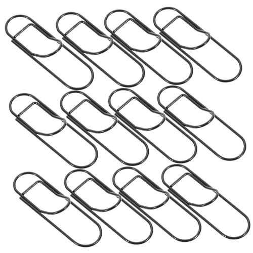 TOYZFRIENDY 20 Stück Teiliges Metall Stiftclips Schwarz Dekorative Kleine Büroklammern Praktische Aktenklammern für Büro und Schule Installieren und Vielseitig Einsetzbar TOYZFRIENDY 20 Stück Teiliges Metall Stiftclips Schwarz Dekorative Kleine Büroklammern Praktische Aktenklammern für Büro und Schule Installieren und Vielseitig Einsetzbar von TOYZFRIENDY