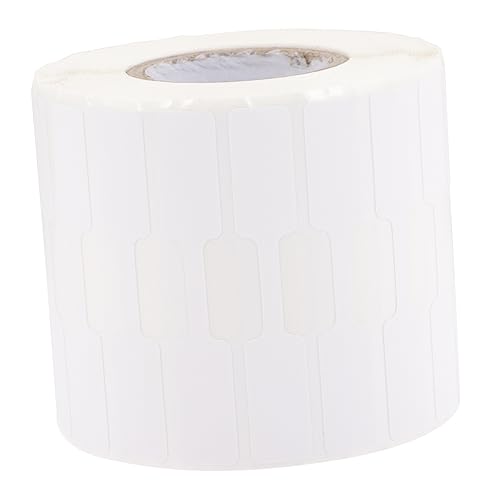 TOYZFRIENDY 2000 Stück Selbstklebende Schmuck Preisetiketten Beschreibbare Etiketten für Ohrringe Ringe Armbänder Halsketten Wiederablösbare Schmucklabels zum Markieren und Klassifizieren von TOYZFRIENDY