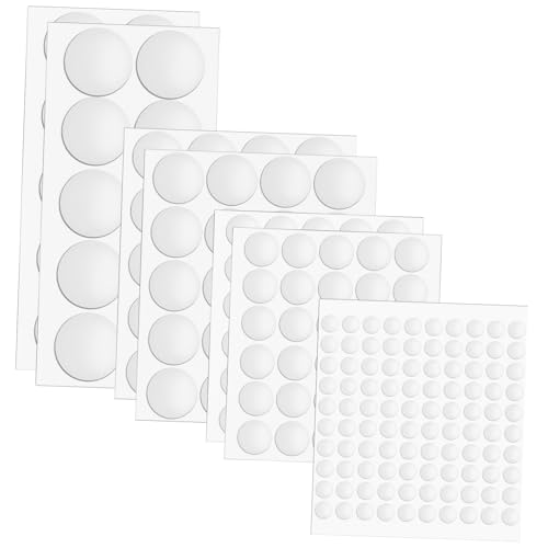 TOYZFRIENDY 204 Stück Transparentes Doppelseitiges Acryl klebeband mit Selbstklebende Punkte für Fotoaufkleber Bastelarbeiten Ballonbefestigung und Dekorative Anwendungen von TOYZFRIENDY