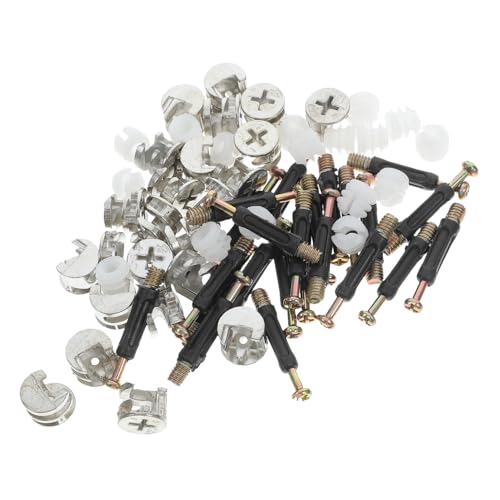 TOYZFRIENDY 24 Sätze Teiliges Möbelverbinder Cam Locks Selbstschneidenden Schrauben und Exzentrischen Muttern Schnelle Montage Robustes Möbelbeschlag sortiment für Schränke Ablagen und TOYZFRIENDY 24 Sätze Teiliges Möbelverbinder Cam Locks Selbstschneidenden Schrauben und Exzentrischen Muttern Schnelle Montage Robustes Möbelbeschlag sortiment für Schränke Ablagen und von TOYZFRIENDY