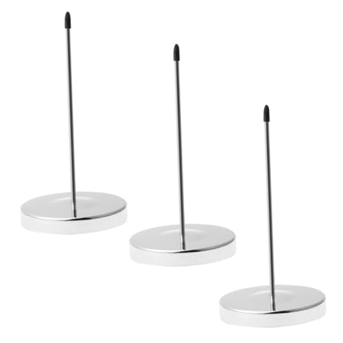 TOYZFRIENDY 3 Stück Teiliges Edelstahl Receipt Holder Spike Stabiler Desk Bill Spindle mit Rostfreiem Material für Büro Restaurant Hotel zur Übersichtlichen Aufbewahrung von Quittungen Menüs TOYZFRIENDY 3 Stück Teiliges Edelstahl Receipt Holder Spike Stabiler Desk Bill Spindle mit Rostfreiem Material für Büro Restaurant Hotel zur Übersichtlichen Aufbewahrung von Quittungen Menüs von TOYZFRIENDY