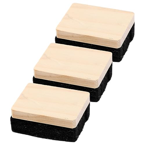 TOYZFRIENDY 3 Stück Trockenradierer für Whiteboard und Tafel Kleines Multifunktionales Filz Design gegen und Kreide Leicht und Schonend für Schule Büro und Präsentationen TOYZFRIENDY 3 Stück Trockenradierer für Whiteboard und Tafel Kleines Multifunktionales Filz Design gegen und Kreide Leicht und Schonend für Schule Büro und Präsentationen von TOYZFRIENDY