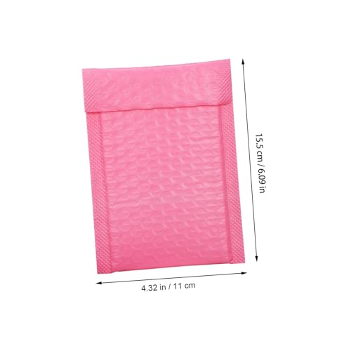 TOYZFRIENDY 30 Stück Selbstklebende Luftpolster Versandtaschen Mädchenpink Gepolsterte Briefumschläge für Kleingewerbe Schutz gegen Stöße und Kratzer von TOYZFRIENDY