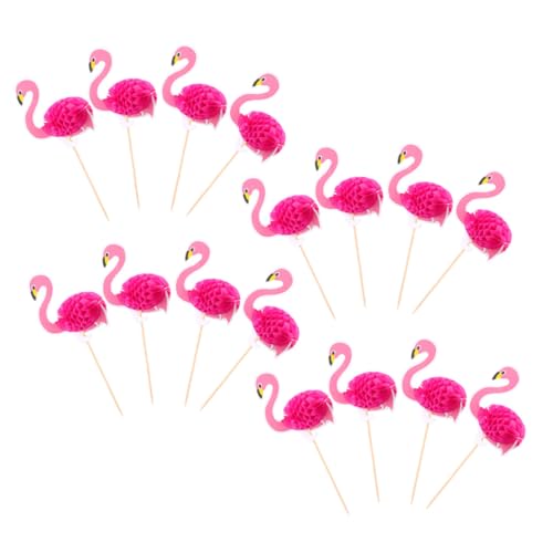 TOYZFRIENDY 30 Stück Teiliges Hawaii Party Cake Picks Bunte Dekorative Tortendeko mit Flamingo Motiv Kreative Cake Adorns für Cupcakes und Muffins Party und Geburtstagsdeko TOYZFRIENDY 30 Stück Teiliges Hawaii Party Cake Picks Bunte Dekorative Tortendeko mit Flamingo Motiv Kreative Cake Adorns für Cupcakes und Muffins Party und Geburtstagsdeko von TOYZFRIENDY