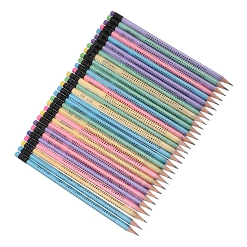 TOYZFRIENDY 30 Stück Teiliges Hb Holzbleistifte mit Radiergummi Langlebige Schulbleistifte für Schreiben Zeichnen und Prüfungen Verarbeitet für Schüler und Künstler von TOYZFRIENDY