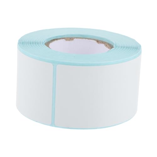 TOYZFRIENDY 300 Stück Selbstklebende Preisetiketten aus Thermopapier Rolle Klare Barcode Aufkleber Zum Bedrucken Und Organisieren Für Versand Lager Büro von TOYZFRIENDY