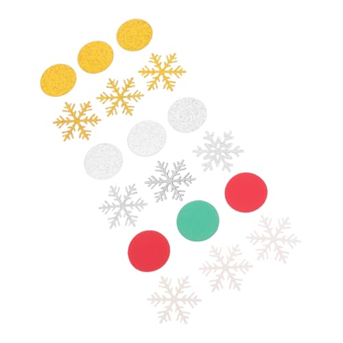 TOYZFRIENDY 300 Stück Weihnachtskonfetti Schneeflocken Glitzer Konfetti Papierstreu Streudeko Party Favors Festliche Tischdeko Winter Weihnachten Rot Grün Gold Silber TOYZFRIENDY 300 Stück Weihnachtskonfetti Schneeflocken Glitzer Konfetti Papierstreu Streudeko Party Favors Festliche Tischdeko Winter Weihnachten Rot Grün Gold Silber von TOYZFRIENDY
