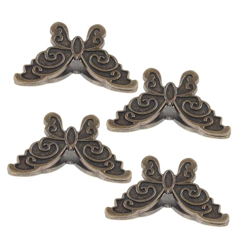 TOYZFRIENDY 4 Stück Kreative Büroklammern Hochwertige Butterfly Clips für Dokumente Fotos und Notizen für Büro und Schule Stabil und Tragbar Antikem Kupferdesign TOYZFRIENDY 4 Stück Kreative Büroklammern Hochwertige Butterfly Clips für Dokumente Fotos und Notizen für Büro und Schule Stabil und Tragbar Antikem Kupferdesign von TOYZFRIENDY