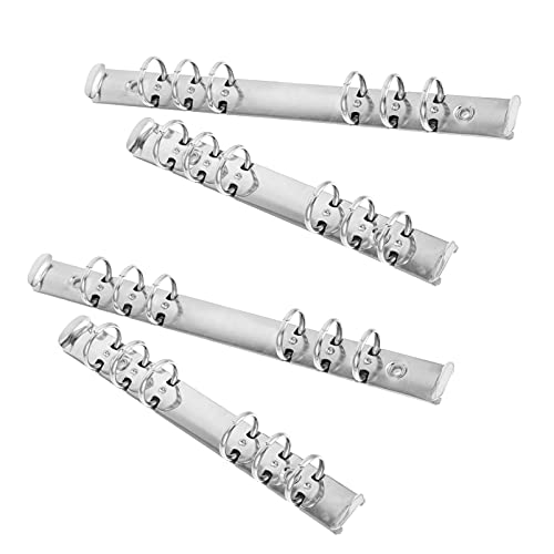 TOYZFRIENDY 4 Stück Loose Leaf Binder Clips Metallklammern für Scrapbooking und Formate Kreative Bürobedarf Einfach zu Verwenden für Dokumentenorganisation TOYZFRIENDY 4 Stück Loose Leaf Binder Clips Metallklammern für Scrapbooking und Formate Kreative Bürobedarf Einfach zu Verwenden für Dokumentenorganisation von TOYZFRIENDY