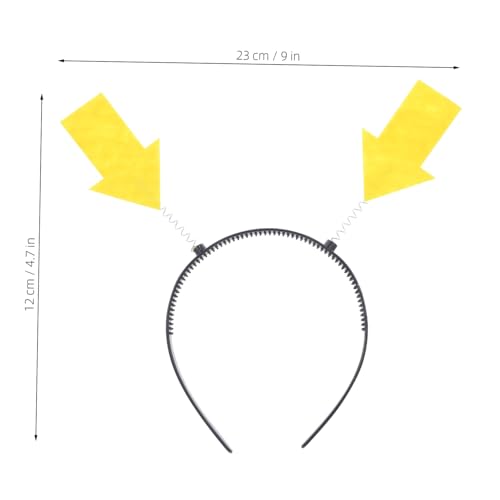 TOYZFRIENDY 4 Stück Lustige Haarreifen Leichtes Material Bequemes Tragen Vielseitig Einsetzbar für Halloween Geburtstag Konzert und Party Accessoires von TOYZFRIENDY