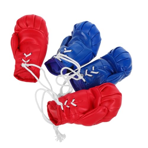 TOYZFRIENDY 4 Stück Mini Boxhandschuhe Teiliges Rot Blau Miniatur Box Accessoires Schlüsselanhänger für Auto Innenspiegel Anhänger Weihnachtsdeko Partygeschenk Box Fans TOYZFRIENDY 4 Stück Mini Boxhandschuhe Teiliges Rot Blau Miniatur Box Accessoires Schlüsselanhänger für Auto Innenspiegel Anhänger Weihnachtsdeko Partygeschenk Box Fans von TOYZFRIENDY