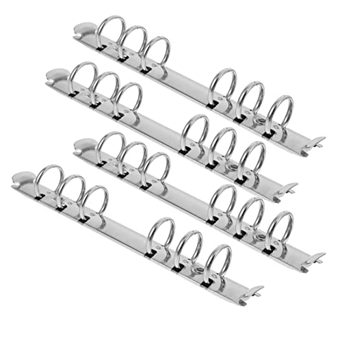 TOYZFRIENDY 4 Stück Teiliges Metallbinder Ringe für Lose Kreative Bürobedarf für Schule und Scrapbooking Stabil und Vielseitig Einsetzbar TOYZFRIENDY 4 Stück Teiliges Metallbinder Ringe für Lose Kreative Bürobedarf für Schule und Scrapbooking Stabil und Vielseitig Einsetzbar von TOYZFRIENDY