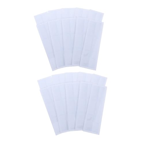 TOYZFRIENDY 40 Sätze Selbstklebende Etikettenhalter Transparent PVC Hüllen mit Blanko Papier Einleger für Supermarkt Regal Büro Lager Sichtschutz Tasche Organizer von TOYZFRIENDY