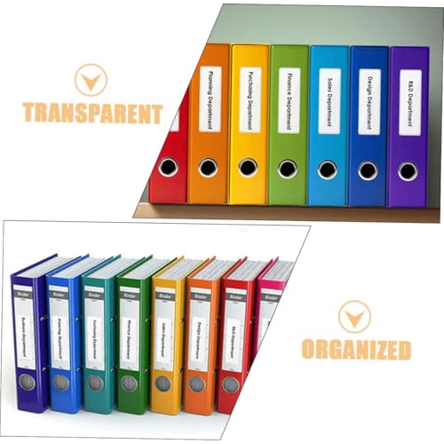 TOYZFRIENDY 40 Sätze Teiliges Selbstklebende Transparente Etikettenhalter mit Weißen Karteikarten Vielseitige Dokumenten Visitenkartenhüllen zur Effizienten Büro Heimorganisation TOYZFRIENDY 40 Sätze Teiliges Selbstklebende Transparente Etikettenhalter mit Weißen Karteikarten Vielseitige Dokumenten Visitenkartenhüllen zur Effizienten Büro Heimorganisation von TOYZFRIENDY