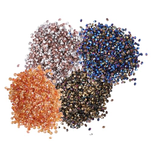 TOYZFRIENDY 4er Packung Teiliges Maniküre Strasssteine Mix in Farben Mikroskopische Spitzstrasssteine für Naturnägel und Falschnägel Multifunktionale DIY Nageldekoration für Damen und Mädchen TOYZFRIENDY 4er Packung Teiliges Maniküre Strasssteine Mix in Farben Mikroskopische Spitzstrasssteine für Naturnägel und Falschnägel Multifunktionale DIY Nageldekoration für Damen und Mädchen von TOYZFRIENDY