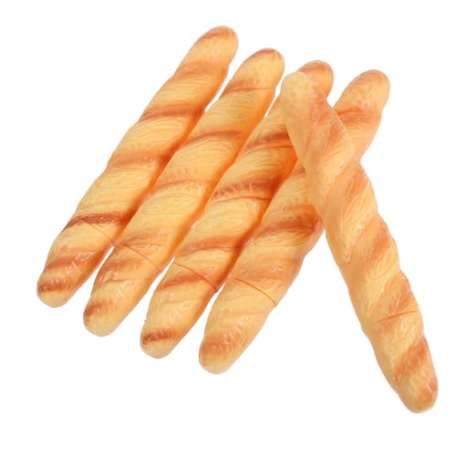TOYZFRIENDY 5 Stück Kugelschreiber Brotform Lustiger Schreibstift mit Schwarzer Tinte Realistische Baguette Optik Glattes Schreiben Dekorativ für Büro Schule und Zuhause TOYZFRIENDY 5 Stück Kugelschreiber Brotform Lustiger Schreibstift mit Schwarzer Tinte Realistische Baguette Optik Glattes Schreiben Dekorativ für Büro Schule und Zuhause von TOYZFRIENDY