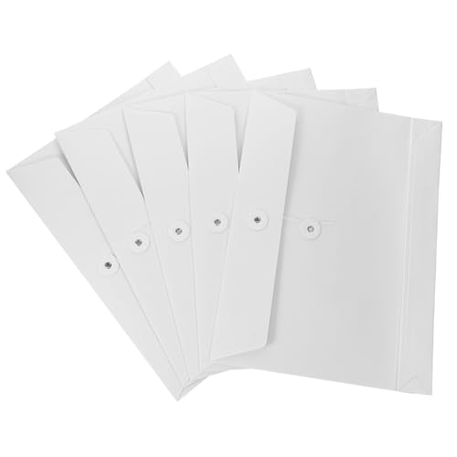 TOYZFRIENDY 5 Stück Teiliges Große Dokumententaschen aus Stabilem Papier Tragbare und Leichte Aktenordner für Dateien Praktische Ordner mit Hoher Kapazität für Büro Schule und Aufbewahrung TOYZFRIENDY 5 Stück Teiliges Große Dokumententaschen aus Stabilem Papier Tragbare und Leichte Aktenordner für Dateien Praktische Ordner mit Hoher Kapazität für Büro Schule und Aufbewahrung von TOYZFRIENDY