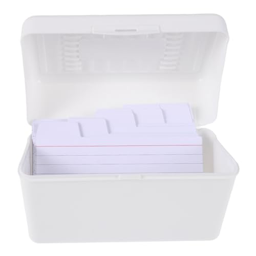 TOYZFRIENDY 50 Stück Indexkarten mit und Aufbewahrungsbox Lerne Flashcards für Vokabeltraining und Prüfungsvorbereitung Tragbare Karteikarten für Effektives Lernen TOYZFRIENDY 50 Stück Indexkarten mit und Aufbewahrungsbox Lerne Flashcards für Vokabeltraining und Prüfungsvorbereitung Tragbare Karteikarten für Effektives Lernen von TOYZFRIENDY