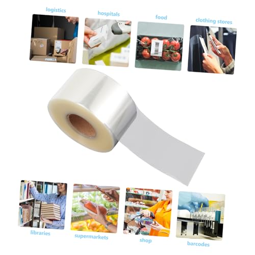 TOYZFRIENDY 500 Stück Transparente PVC Label Protector Etiketten für Barcode Schutz Wasserfest Kratzfest Langlebig Selbstklebend für Bücher Kleidung und DIY Projekte von TOYZFRIENDY