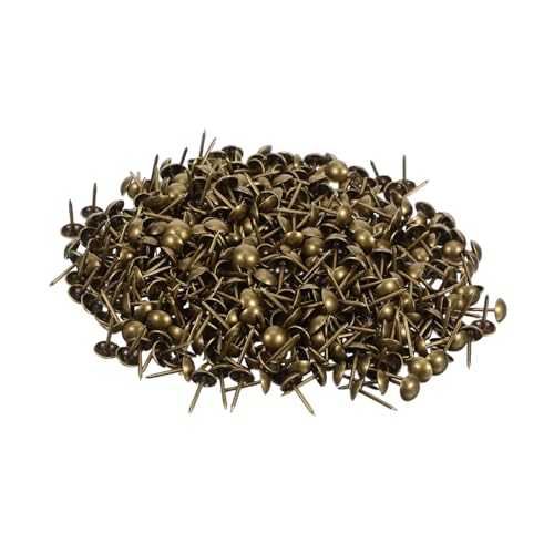 TOYZFRIENDY 500 Stück Vintage Möbel Polsternägel Goldfarbene Stabile Eisen Tacks Dekorative Möbelbeschläge für Sofa und Sessel Einfache DIY Montage Langlebige Ziernägel für Polsterungen TOYZFRIENDY 500 Stück Vintage Möbel Polsternägel Goldfarbene Stabile Eisen Tacks Dekorative Möbelbeschläge für Sofa und Sessel Einfache DIY Montage Langlebige Ziernägel für Polsterungen von TOYZFRIENDY