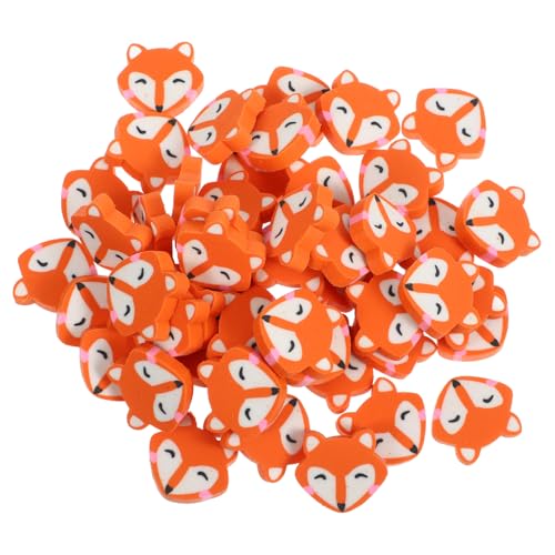 TOYZFRIENDY 50Stücke Niedliche Kleine Fuchs Radiergummis Multifunktional Langlebig für Bleistiftzeichnungen Schreibzubehör für Schule und Büro TOYZFRIENDY 50Stücke Niedliche Kleine Fuchs Radiergummis Multifunktional Langlebig für Bleistiftzeichnungen Schreibzubehör für Schule und Büro von TOYZFRIENDY