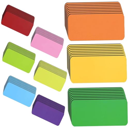 TOYZFRIENDY 54 Stück Teiliges Set Magnetische Beschreibbare Namensschilder Wiederverwendbare Etiketten für Whiteboard Kühlschrank und Büro Flexibel und Leicht zu Entfernen TOYZFRIENDY 54 Stück Teiliges Set Magnetische Beschreibbare Namensschilder Wiederverwendbare Etiketten für Whiteboard Kühlschrank und Büro Flexibel und Leicht zu Entfernen von TOYZFRIENDY