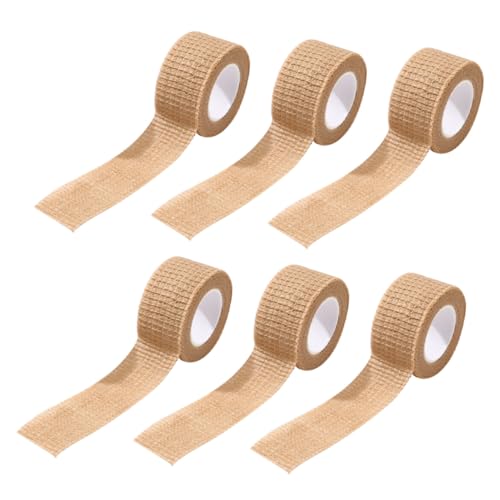 TOYZFRIENDY 6 Rollen Elastisches Selbstklebendes Schutzband Hautfarben für Möbelbeine Antirutsch Geräuschdämpfung Fingerverband Vielseitig Einsetzbar für Möbel und Körperpflege von TOYZFRIENDY