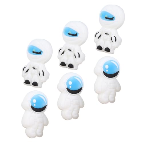 TOYZFRIENDY 6 Stück Cartoon Astronaut Radiergummis für Bunte Schulradierer Weiche Gummis Praktische Schreibwaren für Schüler Lustige Weltraum Motive TOYZFRIENDY 6 Stück Cartoon Astronaut Radiergummis für Bunte Schulradierer Weiche Gummis Praktische Schreibwaren für Schüler Lustige Weltraum Motive von TOYZFRIENDY
