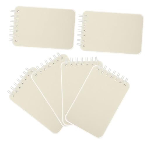 TOYZFRIENDY 6 Stück Kleines Spiral Notizbuch Taschenformat für Reisen und Büro Liniertes Skizzenbuch mit Stabiler Hülle und Dickem Planen und Organisieren TOYZFRIENDY 6 Stück Kleines Spiral Notizbuch Taschenformat für Reisen und Büro Liniertes Skizzenbuch mit Stabiler Hülle und Dickem Planen und Organisieren von TOYZFRIENDY