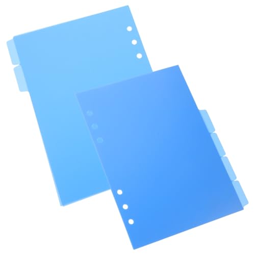 TOYZFRIENDY 6 Stück Trennkarten Ordner Teilig PP Binder Dividers mit Farbigen Tabs Langlebig Praktisch für Notizbuch Haushalt Büro Schnelle Übersicht und Einfache Organisation TOYZFRIENDY 6 Stück Trennkarten Ordner Teilig PP Binder Dividers mit Farbigen Tabs Langlebig Praktisch für Notizbuch Haushalt Büro Schnelle Übersicht und Einfache Organisation von TOYZFRIENDY