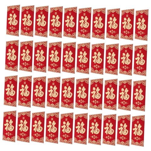 TOYZFRIENDY 60 Stück Rote Umschläge Pferdejahr Glücksgeldumschläge aus Robustem Einzeln Verpackt für Lunar Year Hochzeit Geburtstag Frühlingsfest Geschenkset TOYZFRIENDY 60 Stück Rote Umschläge Pferdejahr Glücksgeldumschläge aus Robustem Einzeln Verpackt für Lunar Year Hochzeit Geburtstag Frühlingsfest Geschenkset von TOYZFRIENDY